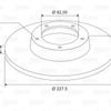 valeo-fren-diski-on-takim-4d-227mm-m131-dks-186151