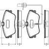 bosch-fren-balatasi-on-156mm-sprinter-00-0986495245