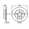 bosch-fren-diski-arka-265-105-95-mm-renault-laguna-20i-s-rxe-0986478757