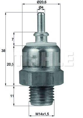 mahle-hararet-musuru-60c-w201-18-20-23-w124-200e-220e-230e-tsw-45