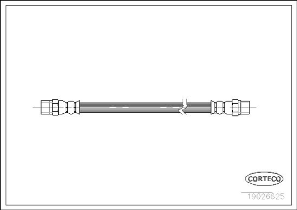 corteco-fren-hortumu-arka-mercedes-8-w114-2306-68-19026625