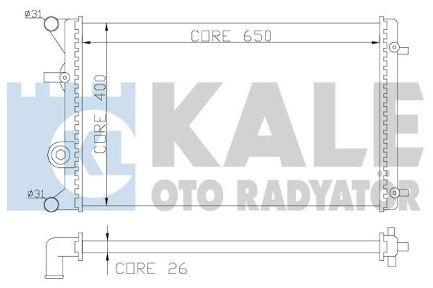 kale-motor-su-radyatoru-golf-iv-bora-9705-brazing-mt-366400