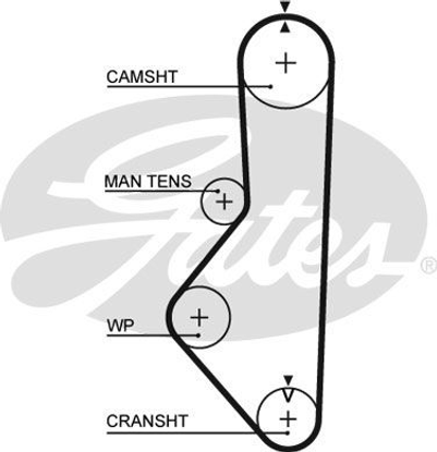 gates-5149xs-58106x34-mazda-telster-mazda-spectron-mazda-j80-mazda-e1800-mazda-e1400-mazda-capella-mazda-bongo-mazda-b1600-mazda-626-5149xs