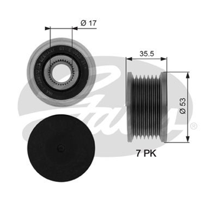 gates-alternator-kanalli-rulman-master-ii-movano-03-ici-ina-marka-oap7110