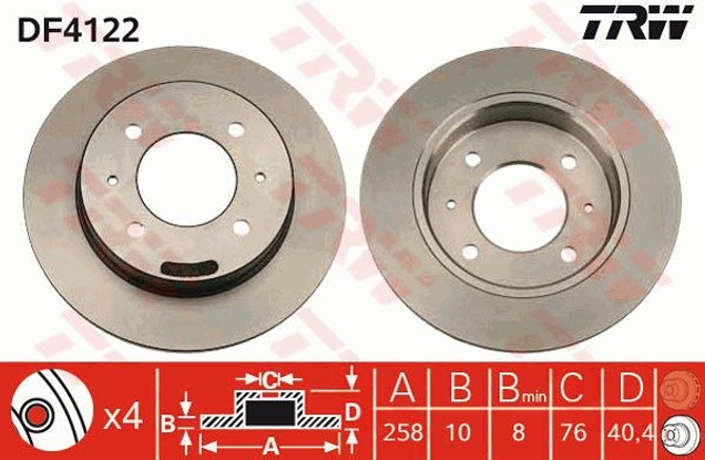 trw-arka-fren-aynasi-elantra00-06lantra90-95258x10x8-df4122