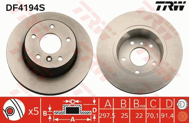 trw-on-fren-aynasi-adetland-rover-discovery-40v898-04discovery-25td599-04297-5dl-df4194s