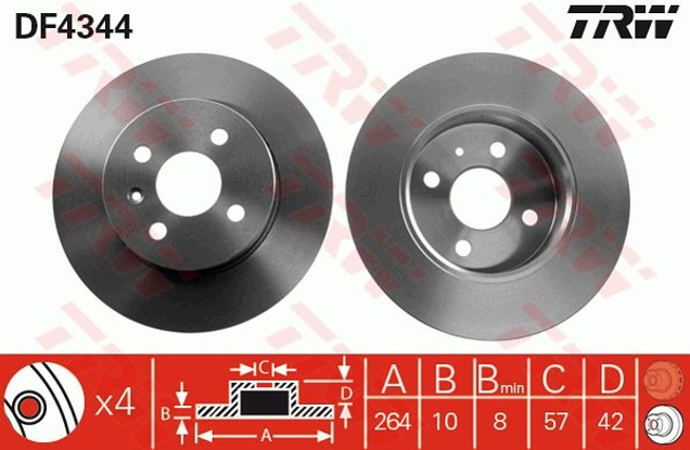 trw-arka-fren-aynasi-astra-g-h-98combo-c-17d-0113cdti-05meriva-16-13cdti-03264x10x4dl-df4344