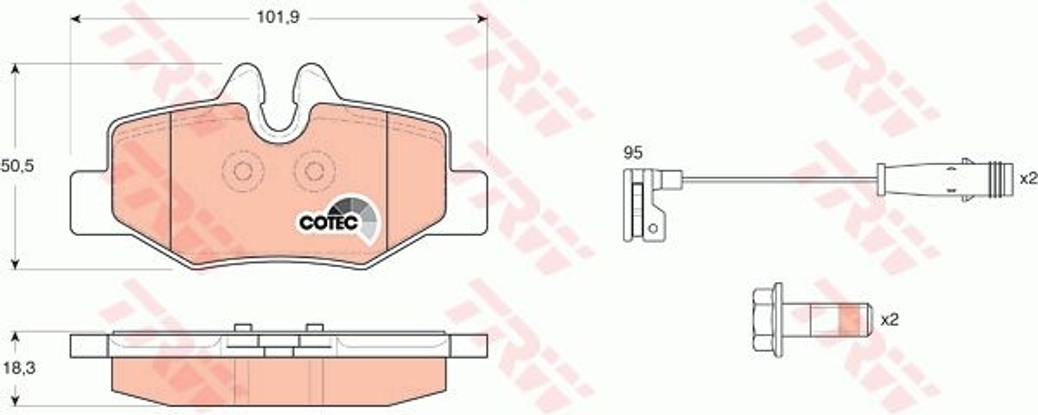 trw-fren-balatasi-arka-101mm-viano-vito-639-03-tamir-takim-kit-gdb1601