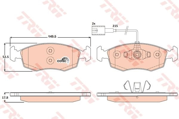 trw-on-balata-fiat-punto-evo-12-13d-14-09-12-punto-09-12-13d-14-12-500-09-09-10-gdb1899-gdb1900