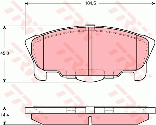 trw-fren-balatasi-on-104mm-daihatsu-move-08-96-99-tamir-takim-kit-firsat-gdb3320