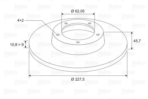 valeo-fren-diski-on-takim-4d-227mm-m131-dks-186151