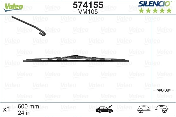 valeo-silecek-silencio-spoilerli-60cm-x1-vm105-sol-taraf-safrane-574155