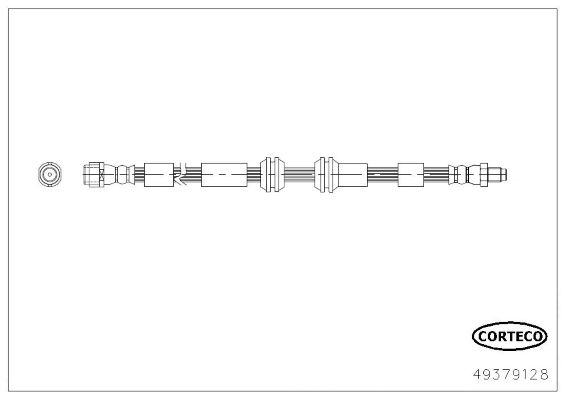 corteco-fren-hortumu-on-655mm-w166-c292-x166-49379128