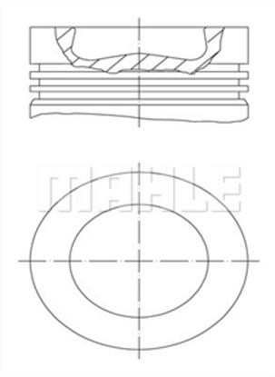 mahle-piston-8100mm-std-amarok-caddy-iii-iv-golf-vi-20-tdi-05-ckub-cfhc-cbbb-cbdc-clca-028pi00116000