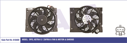 kale-fan-motoru-davlumbazli-opel-astra-g-zafira-1999-160w-295mm-418400