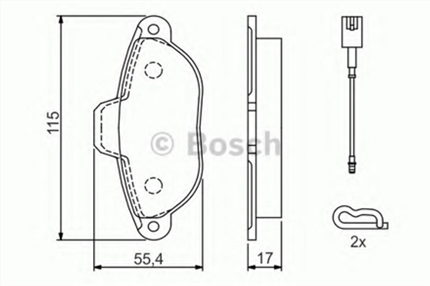 bosch-disk-balata-on-0986494115