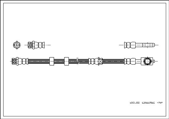 corteco-fren-hortumu-on-vw-polo-12-525mm-19031632