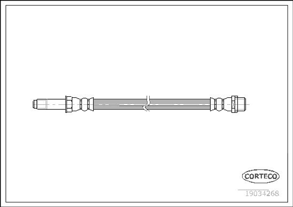 corteco-fren-hortumu-vw-arka-t5-23-cm-19034268