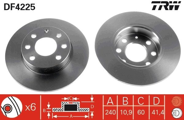 trw-fren-diski-on-4d-240mm-dolu-corsa-c-10-12-00-df4225