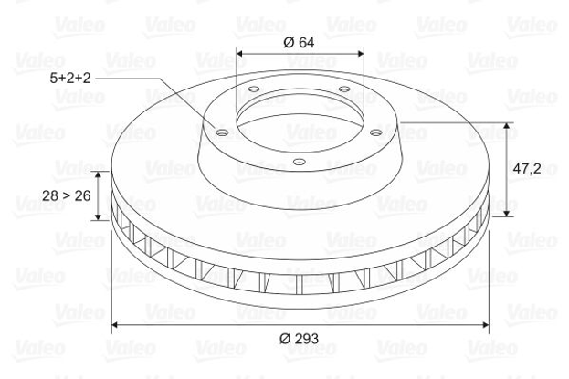 valeo-fren-diski-on-x1-honda-cr-v-2006-20i-vtec-22i-ctdi-197186-3