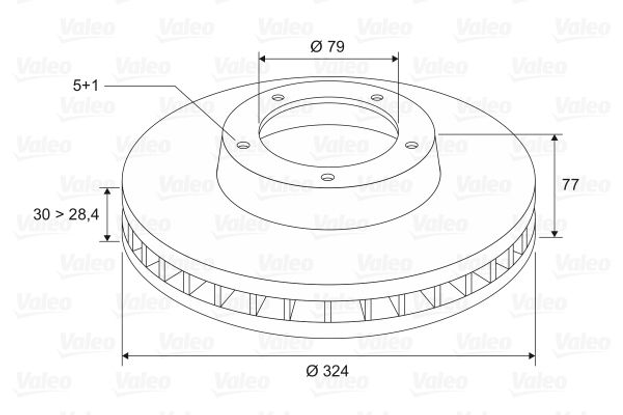 valeo-fren-diski-on-x1-bmw-series-5-e6061-2003-520d-523i-525d-525i-530i-serie-520i-07-ser-197193-2