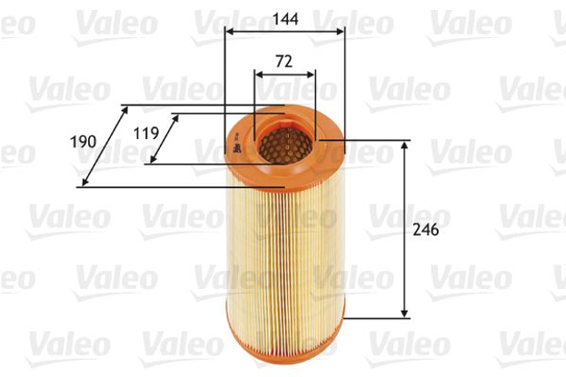 valeo-hava-filtresi-alfa-romeo-alfa-159-585669