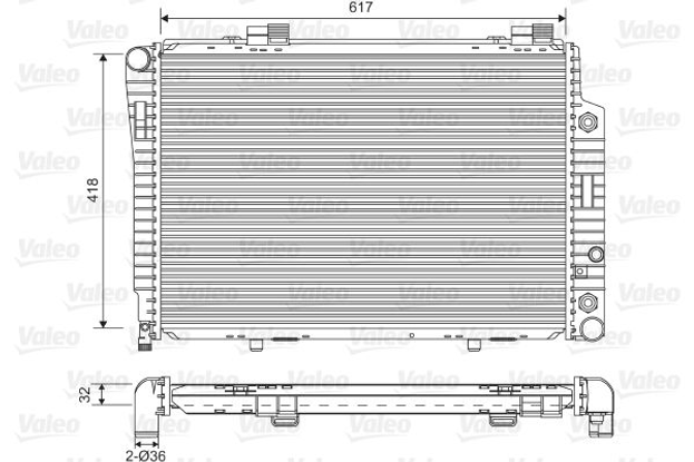 valeo-radyator-mercedes-c180-731805-2