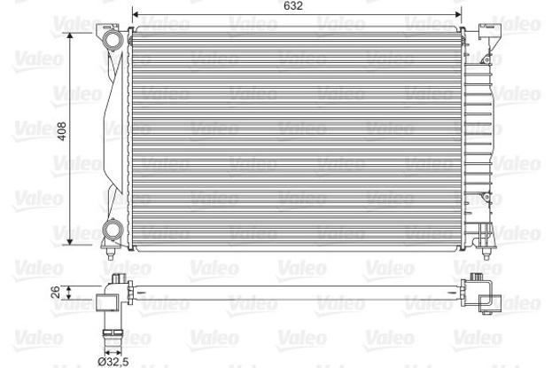 valeo-radyator-vw-a4-2001-734269-2