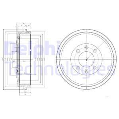 delphi-kampana-253mm-partner-berlingo-99-xsara-97-306-94-bf169