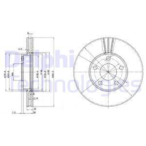 delphi-fren-diski-on-5d-282mm-passat-96-bg3199