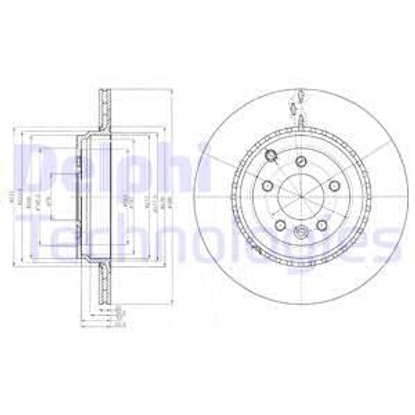 delphi-fren-diski-tekli-paket-boyali-arka-land-rover-range-rover-sport-1009-bg9082c