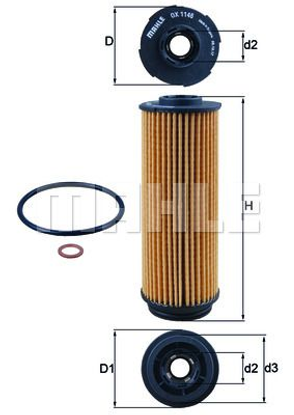 mahle-yag-filtresi-oil-filter-element-ox1146d