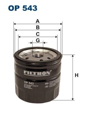 FILTRON  yag filtresi op543 2