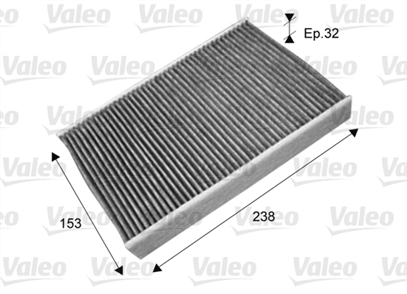 VALEO valeo kabin filtresi renault fluence 022010 ca 715722