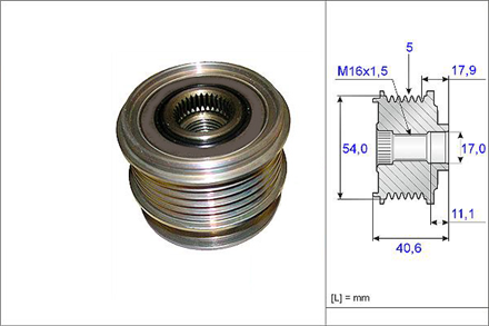 VALEO valeo alternator kasnagi rulmanli ford mondeo iv 25 smax 07 volvo s40 v50 s60 v60 sc60 v70 xc70 s80 588064