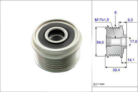 VALEO valeo rulmanli kasnak fiat 13 mjet 588012 2