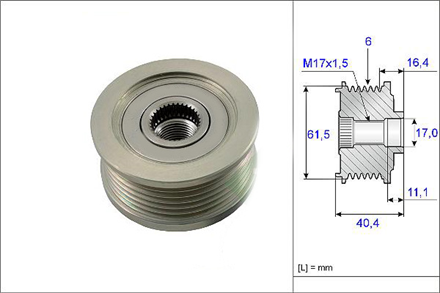 VALEO alternator kasnagi rulmanli doblo grande punto 19 jtd astra h vectra c zafira signum 19 cdti 05 5