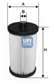 UFI ufi yakit filtresi vw crafter 30 50 25 tdi 06 oe 2601200