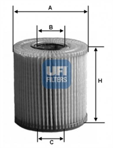 UFI ufi yag filtresi mini one cooper 01 2503400