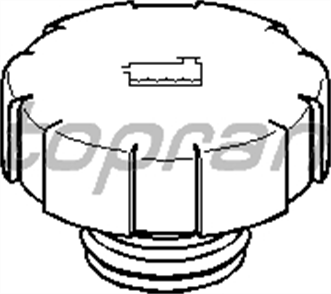 TOPRAN topran yedek su depo kapagi astra h corsa d signum vectra c zafira b 206670755