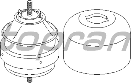 TOPRAN topran motor kulagi sag yagli passat iv a4 a6 16 18 19 tdi afn avg alz 104425755