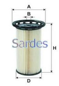 SARDES sardes yakit filtresi octavia iii 16 tdi 13 clha sf6014