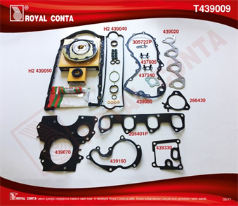 ROYAL royal motor takim conta skt keceli sublastikli skcsiz connect 18 di tdci t439009