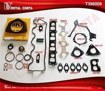 ROYAL royal motor takim conta skt keceli sublastikli skcsiz doblo punto 19 jtd t398009