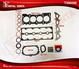 ROYAL royal ust takim conta reinz kecelilastikli palio albea 12 16v 80hp 188a5000 t396690