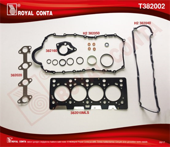 ROYAL royal motor takim conta cok katli celik clio megane kangoo 15 dci k9k t382002