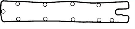 ROYAL royal supap kapak contasi eksoz yonu lastik p307 p406 20 16v 136hp h2558040