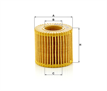 MANN-FILTER  yag filtresi toyota verso 16 132hp 0409 hu6006z 3