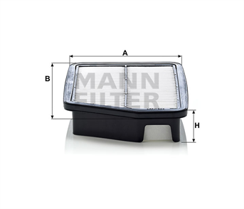 MANN-FILTER mann hummel hava filtresi chevrolet rezzo tacuma 16 105hp 0900 c2630