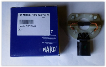 MAKO mako fan motoru firca tasiyici r9 r19 clio megane 78571611